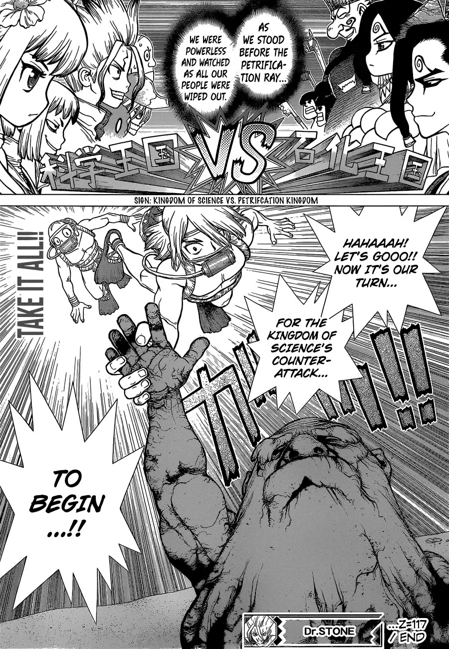 Dr.Stone, Chapter 117 Kingdom of Science