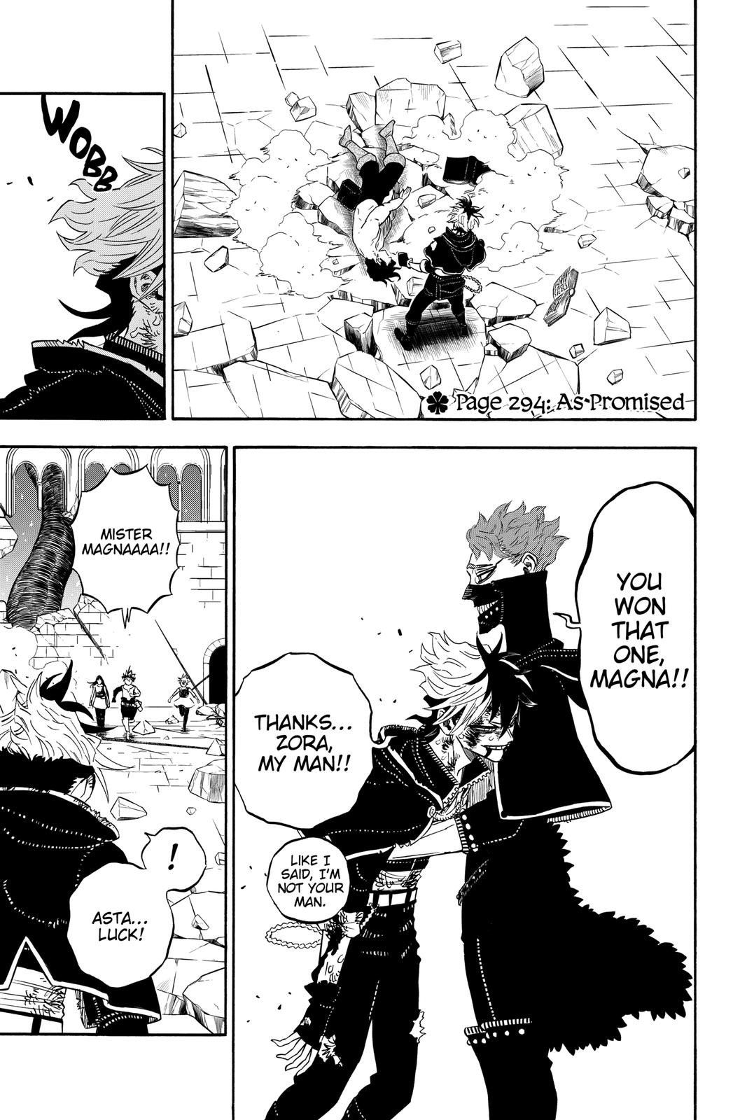 Black Clover, Chapter  294 image 01