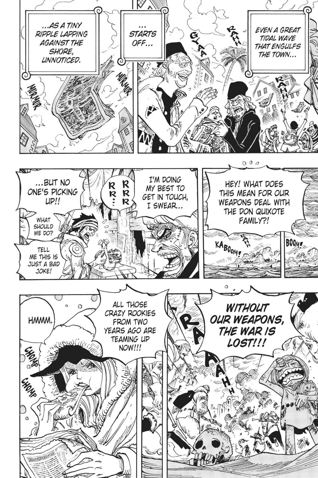One Piece, Chapter 700 image 02