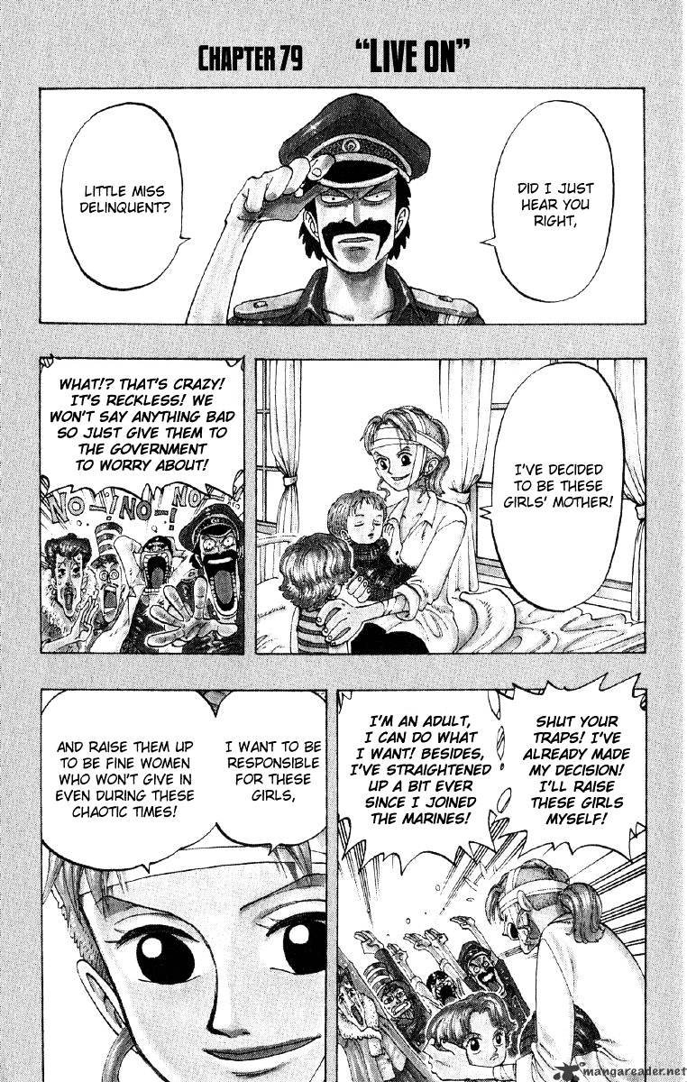 One Piece, chapter 79 image 01