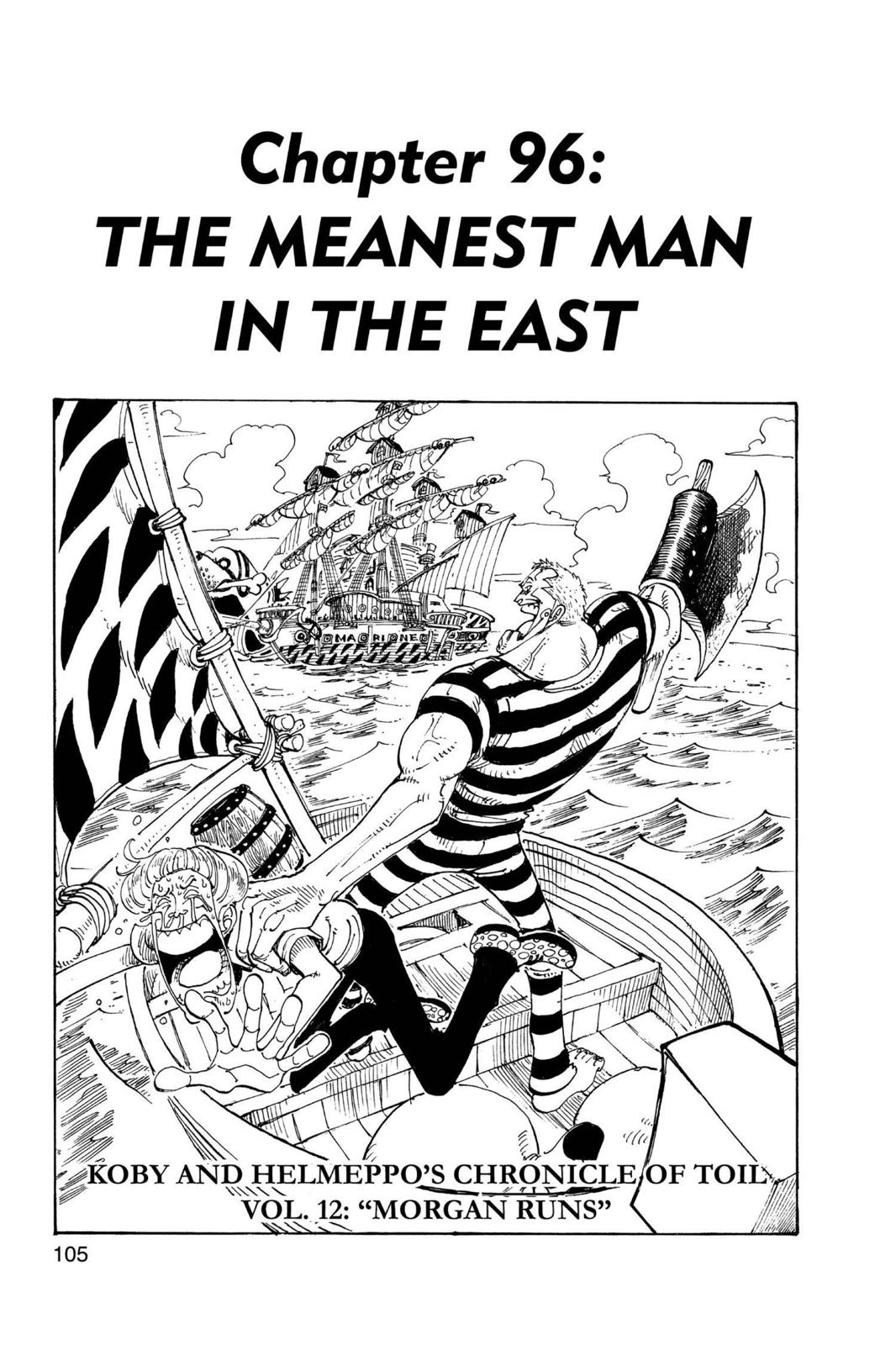 One Piece, Chapter 96 image 01