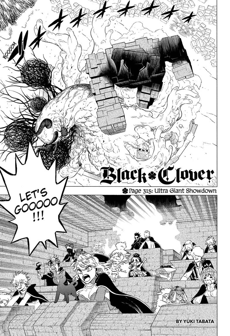 Black Clover, Chapter  315 image 01