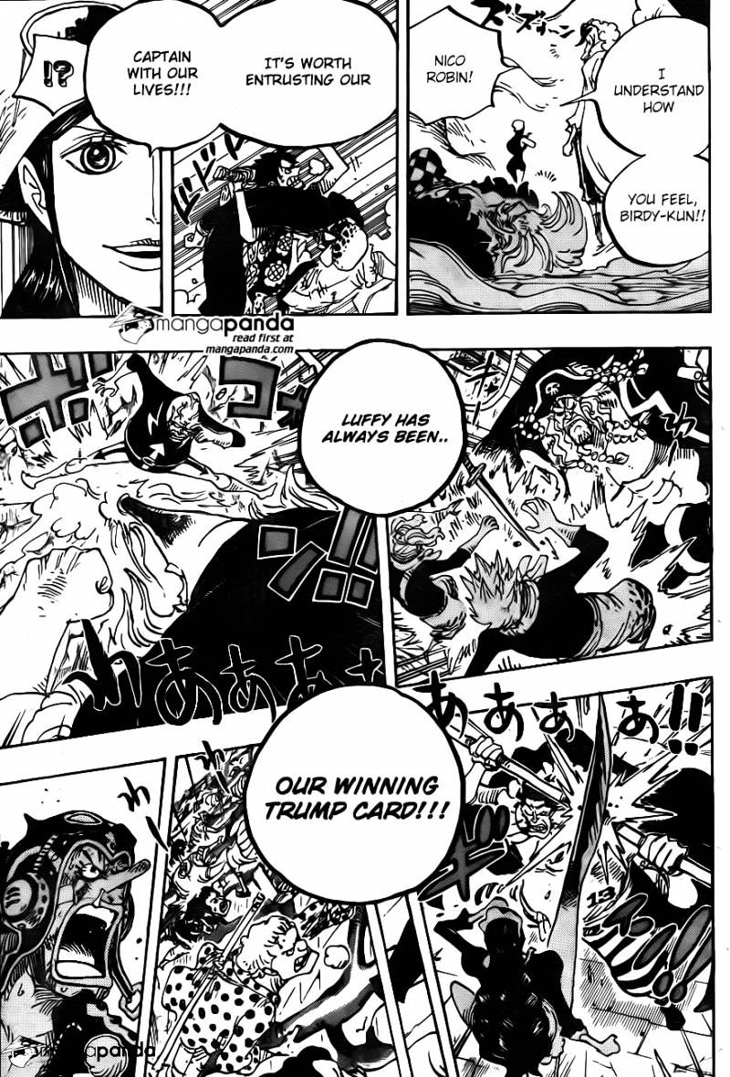 One Piece, chapter 757 image 12