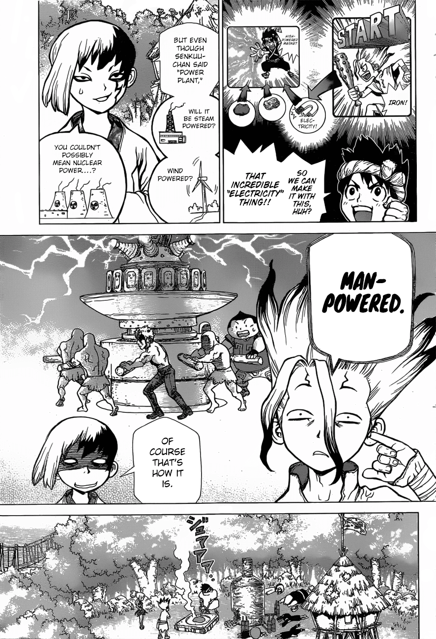 Dr.Stone, Chapter 25  With this hand, the light of science image 07