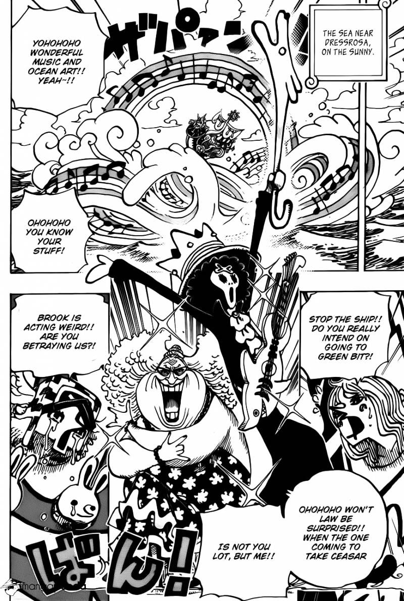 One Piece, chapter 722 image 15