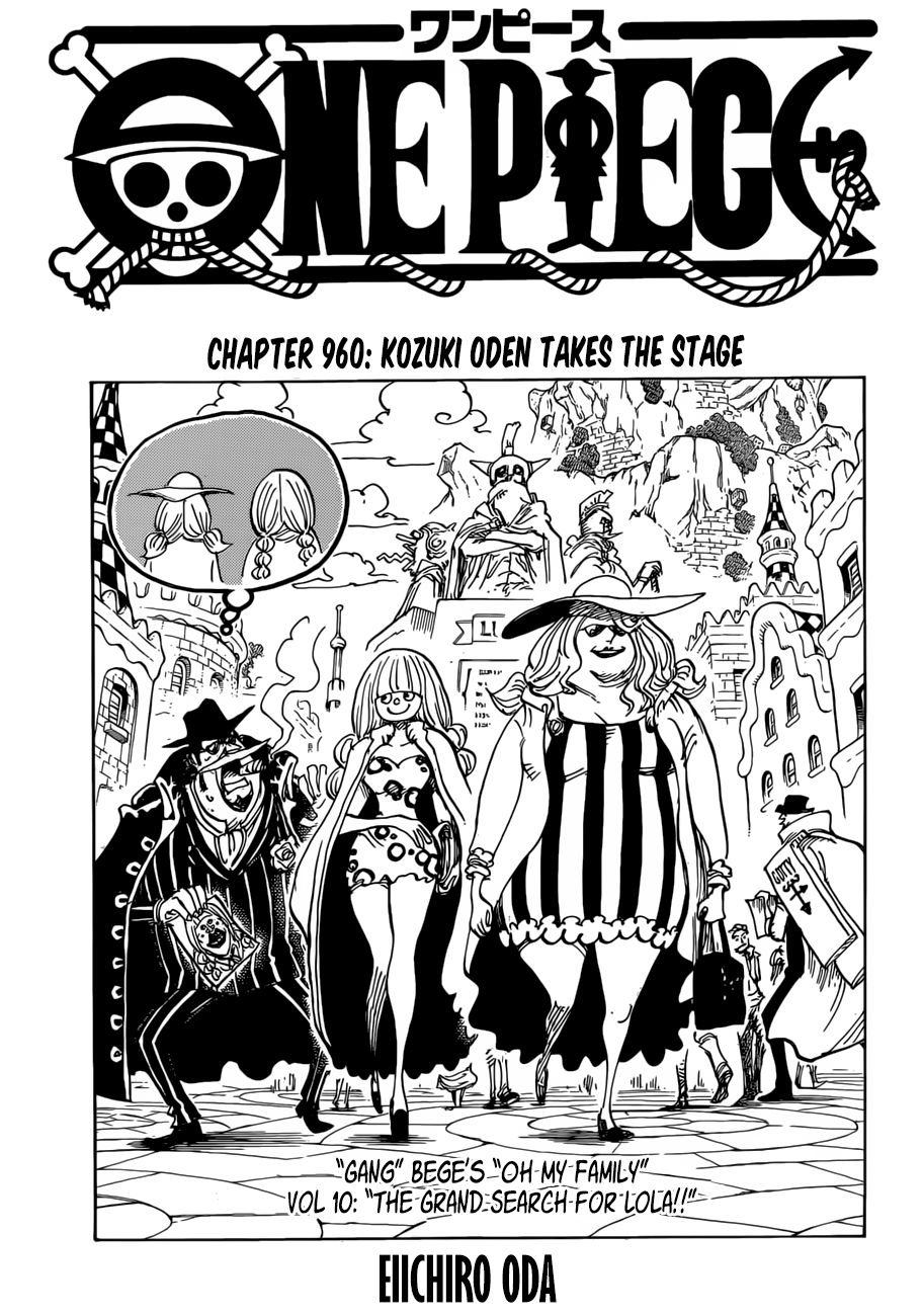 One Piece, chapter 960 image 01