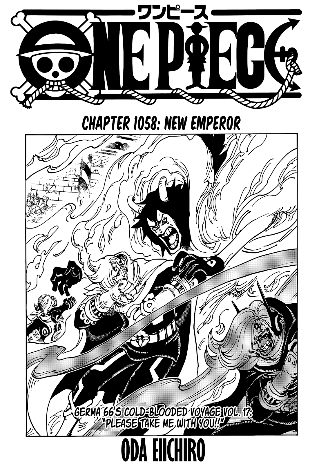 One Piece, chapter 1058 image 01