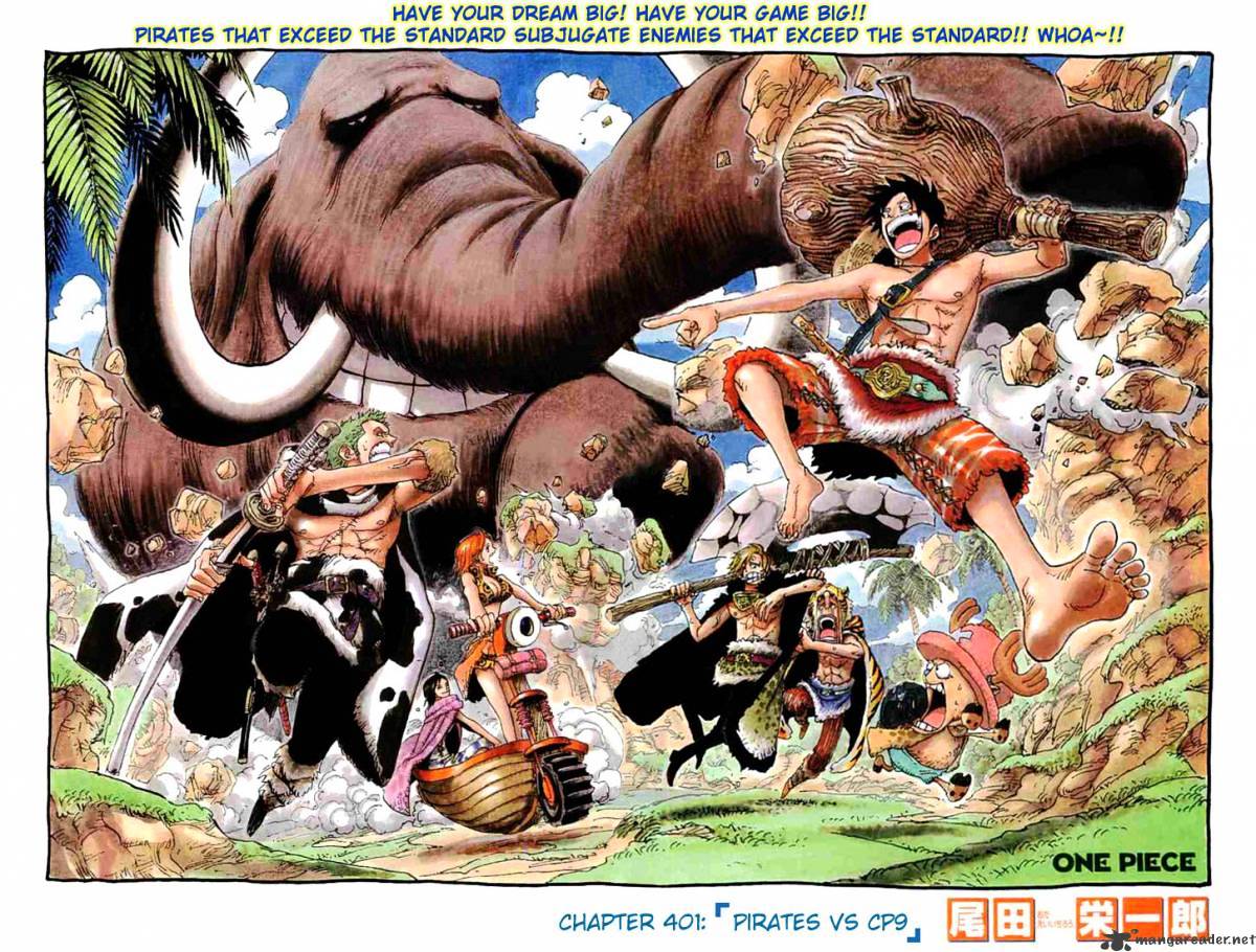 One Piece, chapter 401 image 01