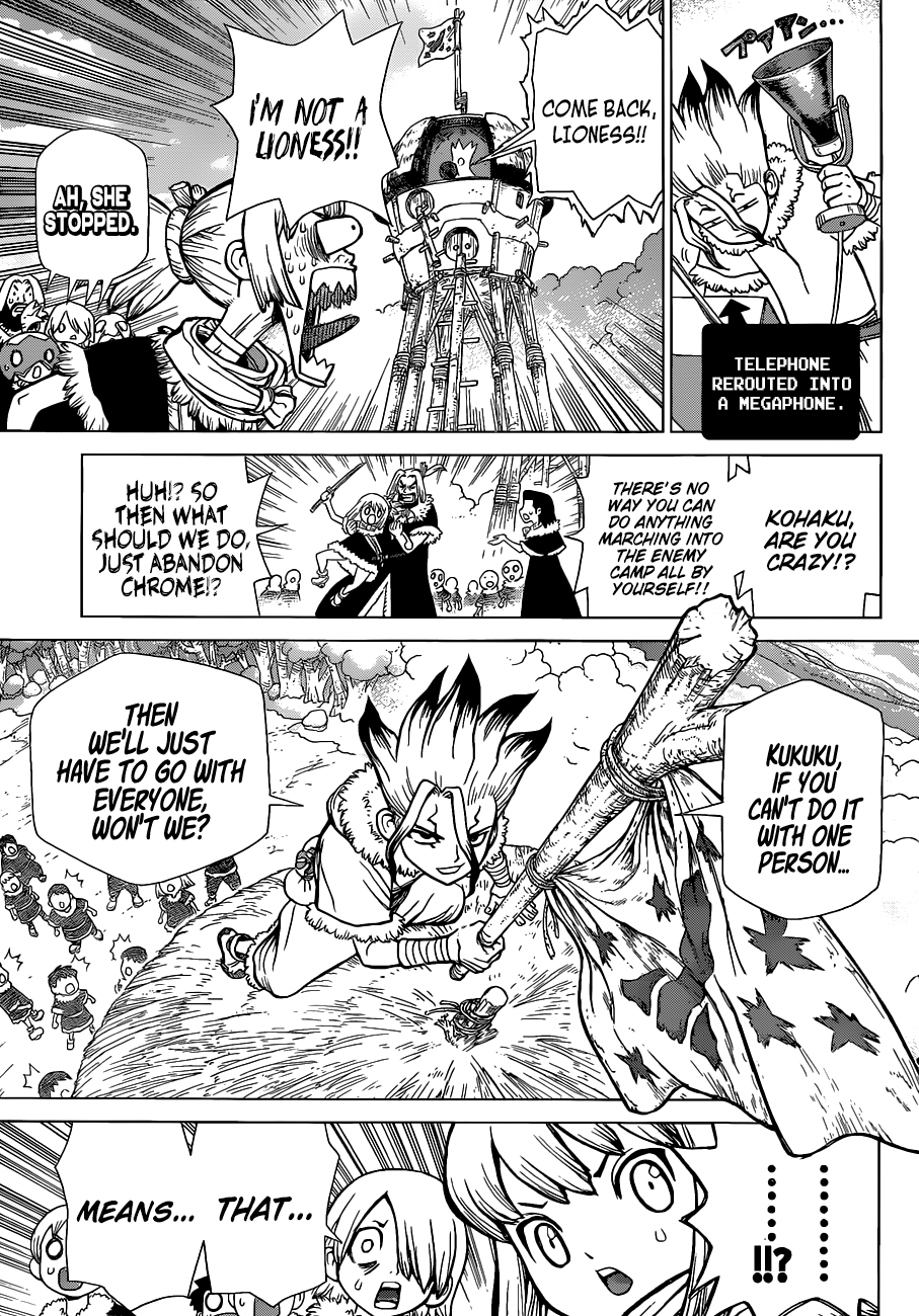 Dr.Stone, Chapter 67 All-Out Offensive image 15