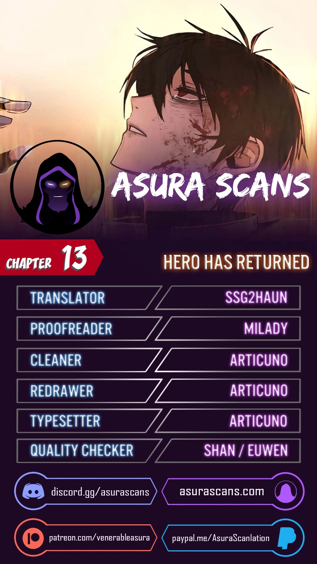 Hero Has Returned, Chapter 13 image 01