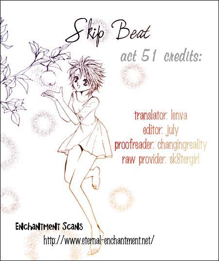 Skip Beat!, Chapter 51 End of the Dark Road image 01
