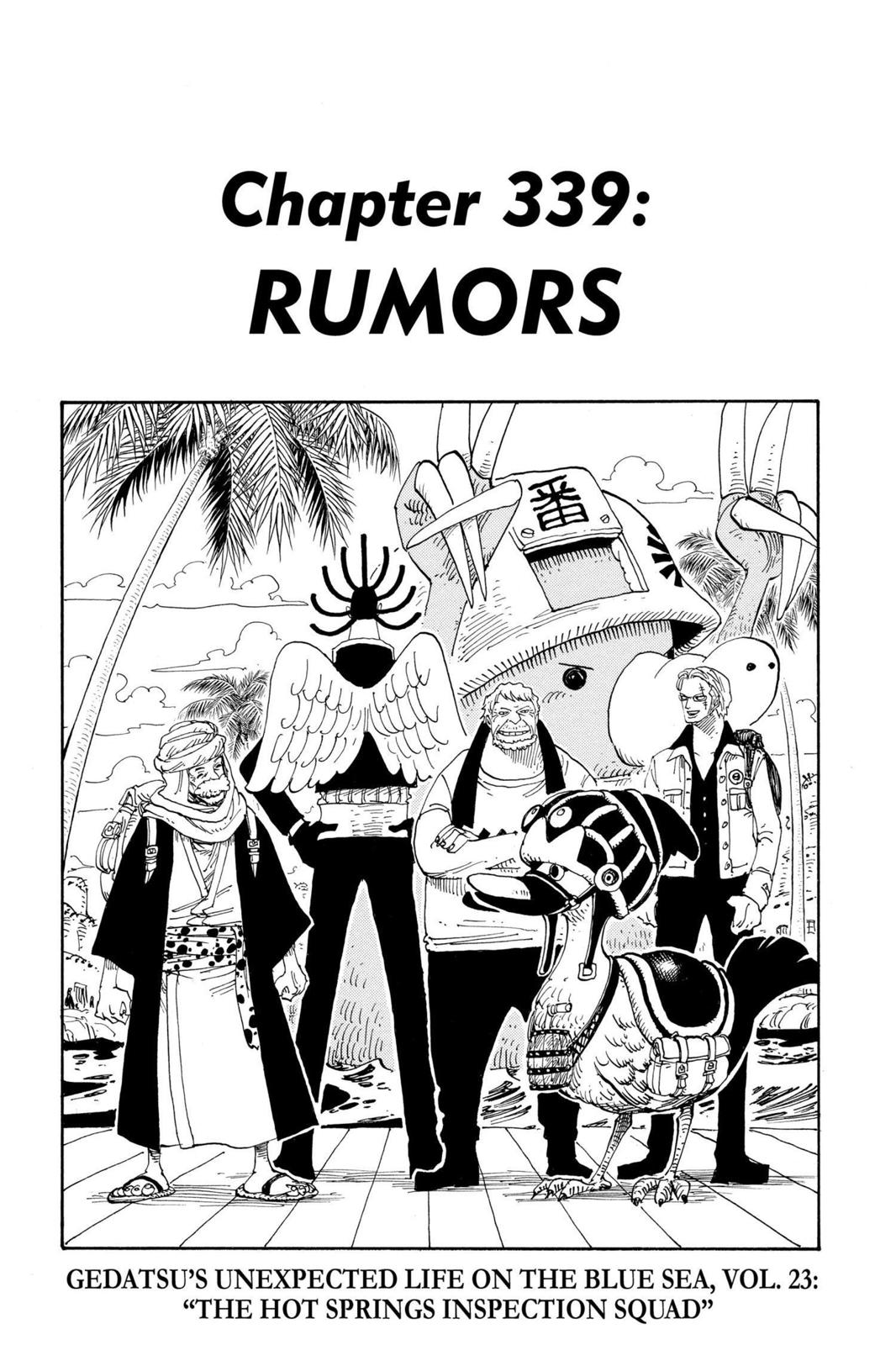 One Piece, Chapter 339 image 01