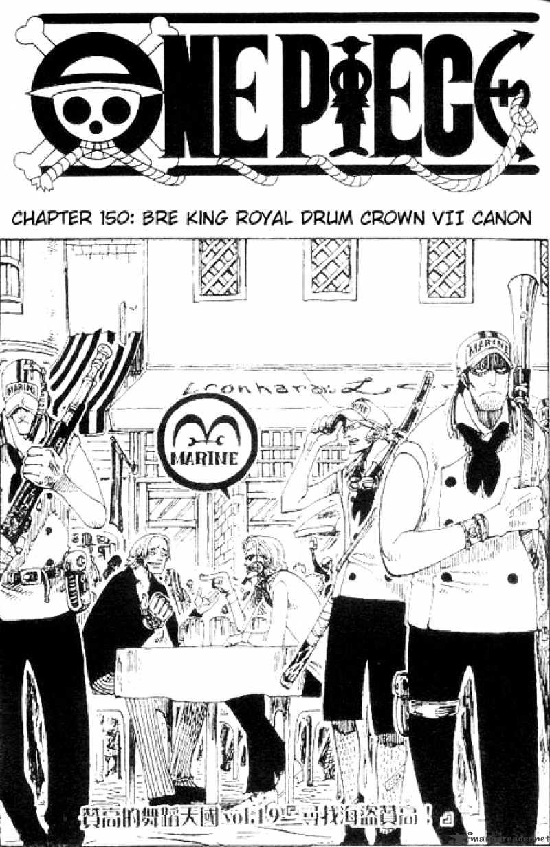 One Piece, chapter 150 image 01