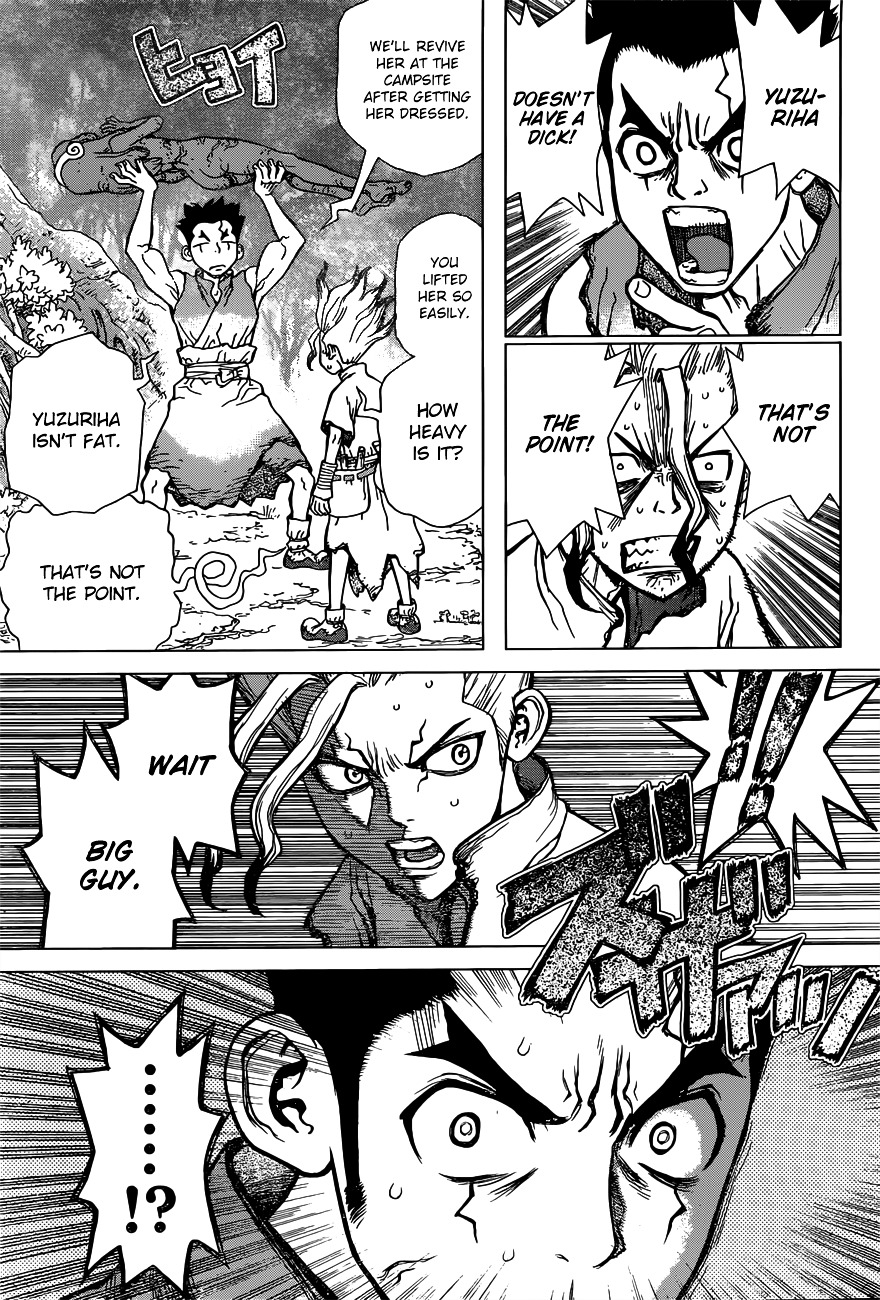 Dr.Stone, Chapter 3  King of the Stone World image 06