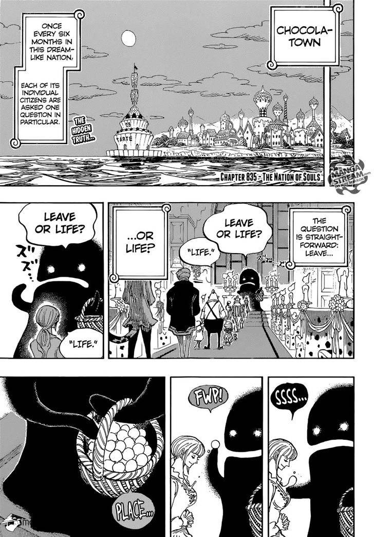 One Piece, chapter 835 image 05