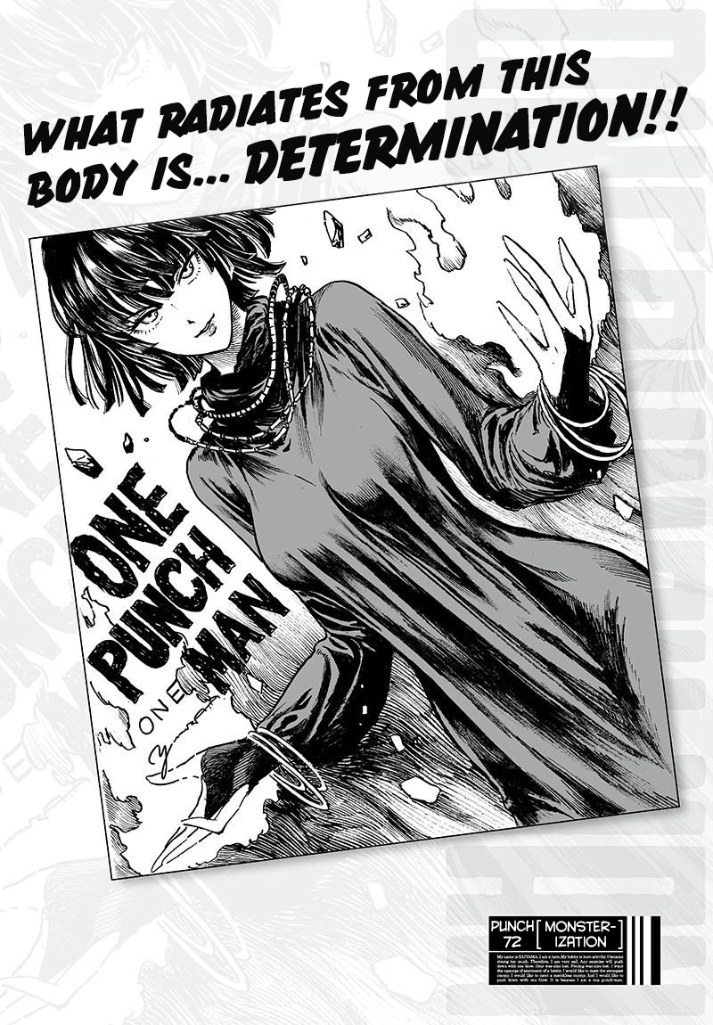 One Punch Man, Chapter 72 Monsterization image 01