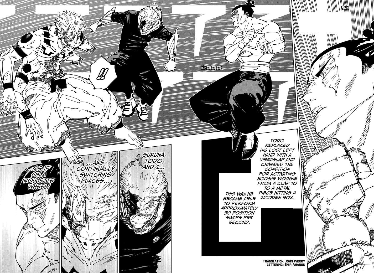 Jujutsu Kaisen, Chapter 260 image 02