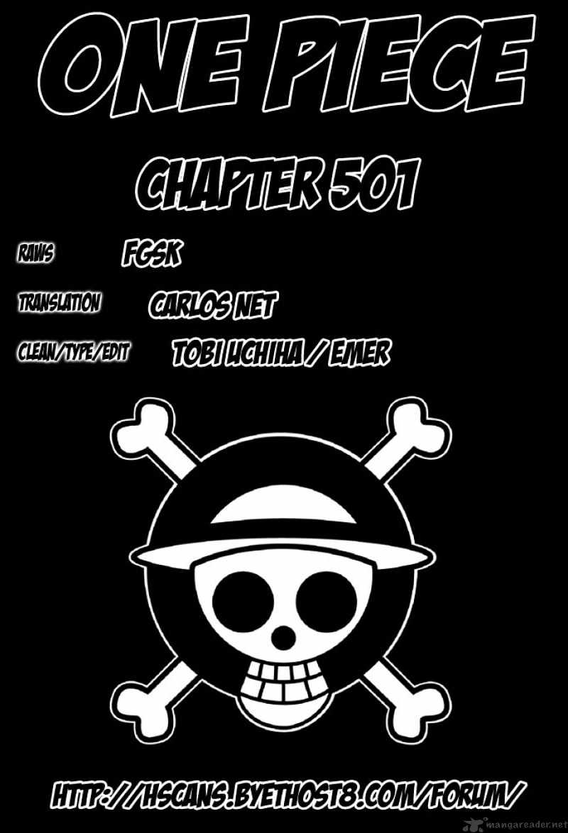 One Piece, chapter 501 image 01