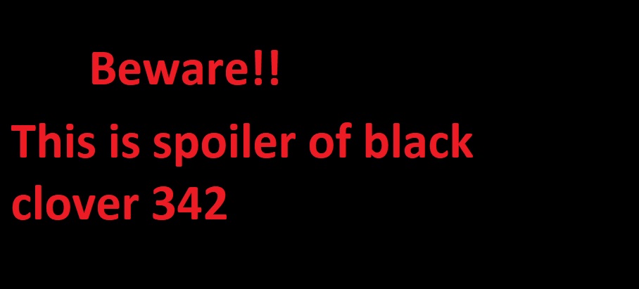 Black Clover, Chapter 342 image 01