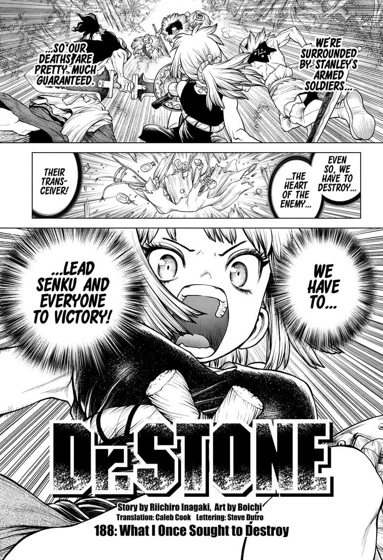Dr.Stone, Chapter 188 image 01