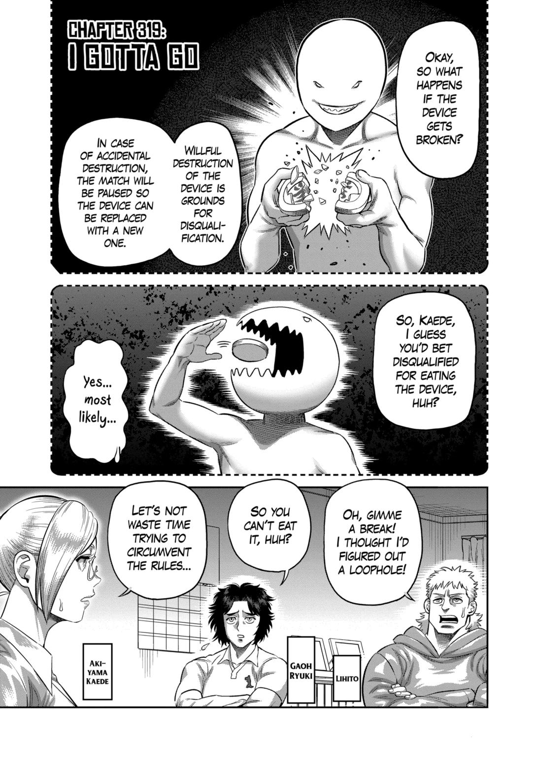 Kengan Omega, Chapter 319 image 01