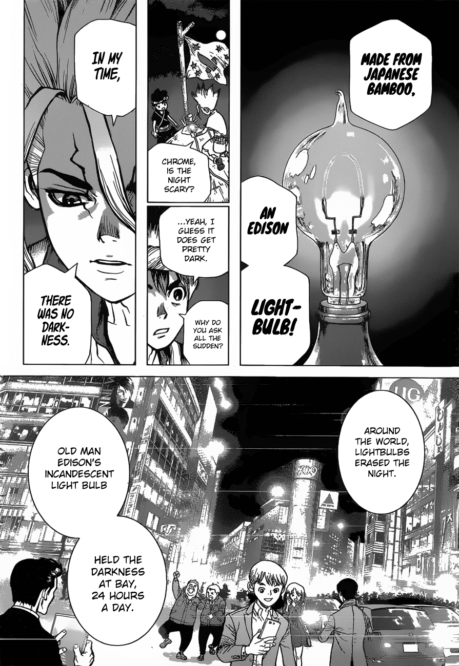 Dr.Stone, Chapter 25  With this hand, the light of science image 14