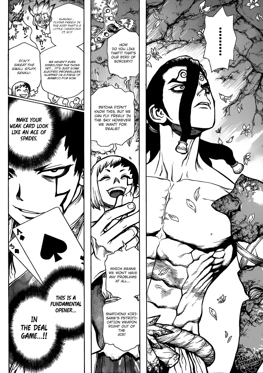 Dr.Stone, Chapter 123 The Battle of Wits