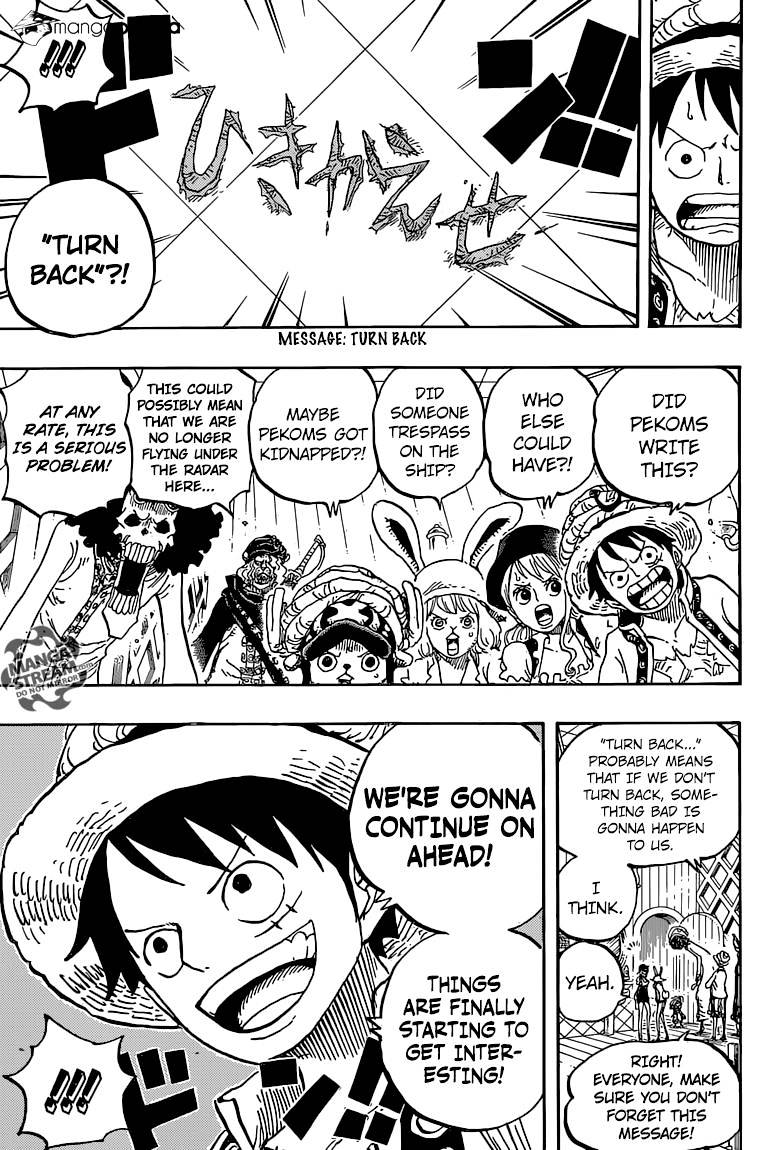 One Piece, chapter 828 image 15