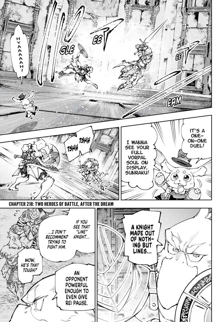 Shangri-La Frontier, Chapter 218 image 01