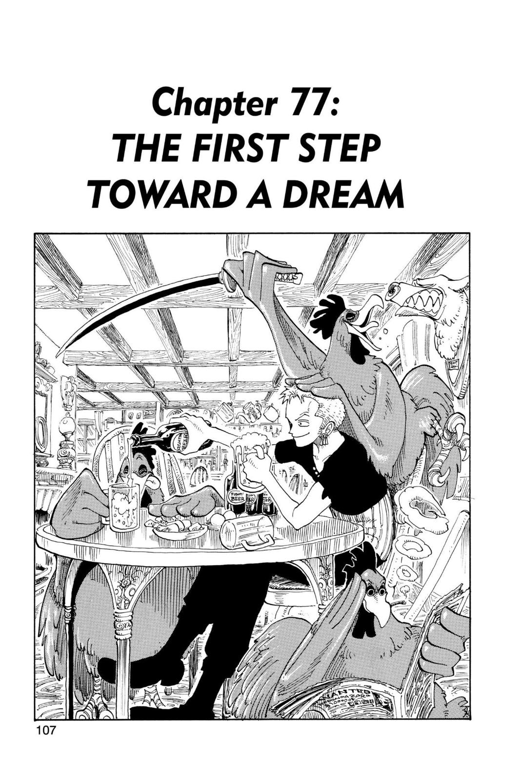 One Piece, Chapter 77 image 01