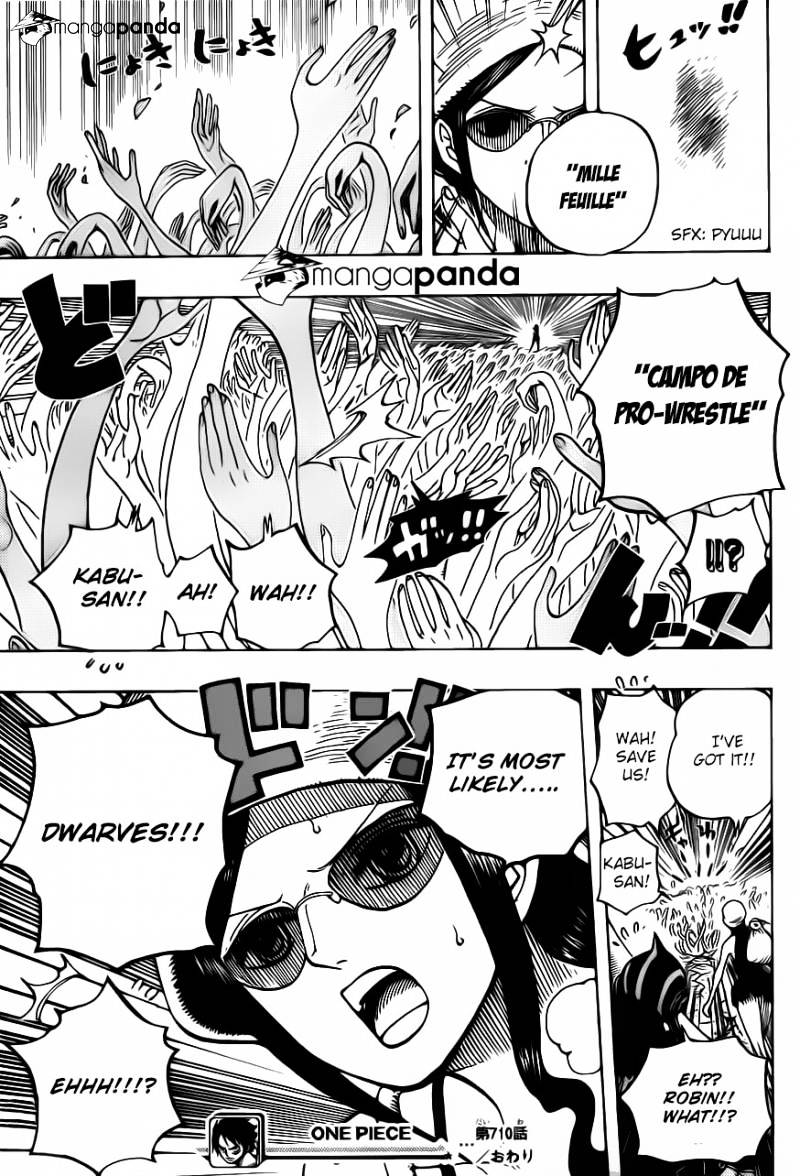 One Piece, chapter 710 image 18