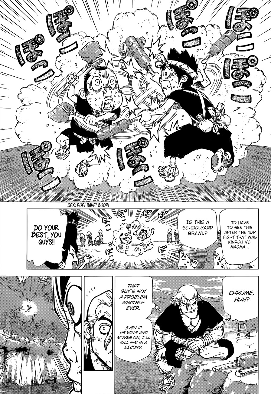 Dr.Stone, Chapter 36  Kinrou And Ginrou image 10