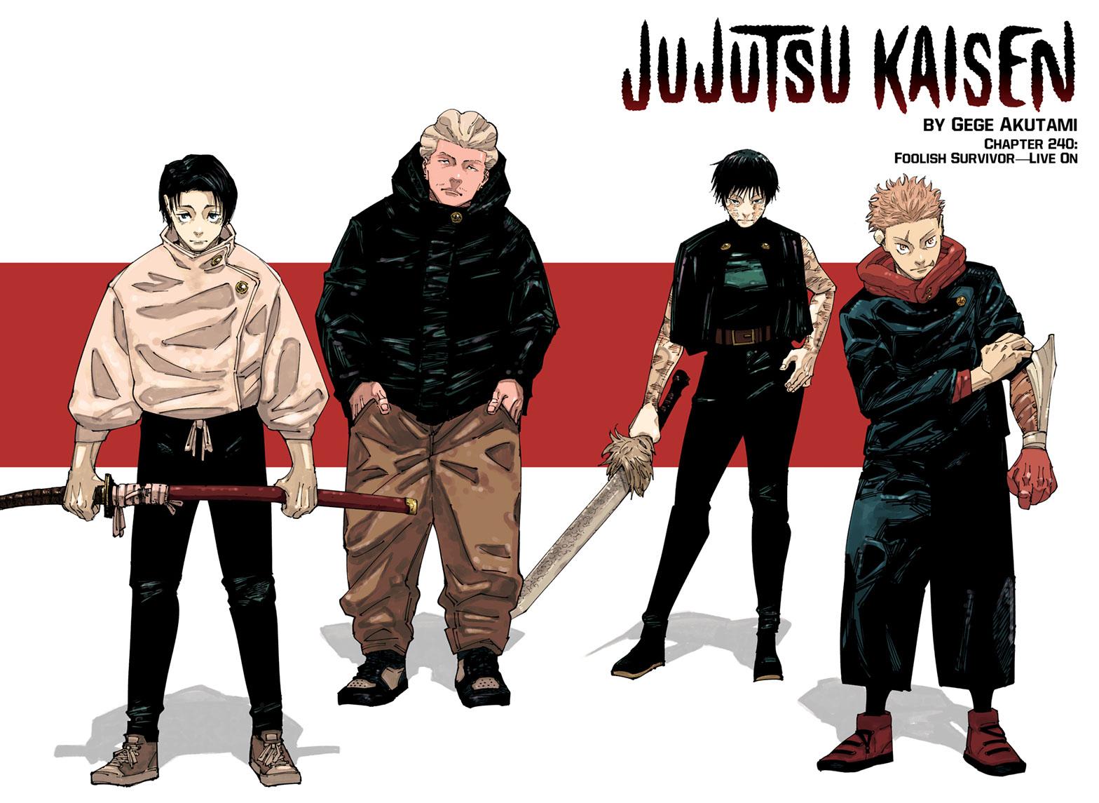 Jujutsu Kaisen, Chapter 240 image 01