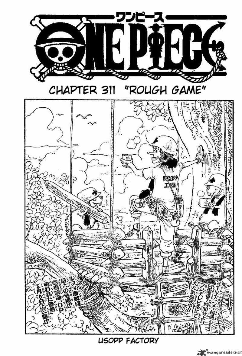 One Piece, chapter 311 image 01