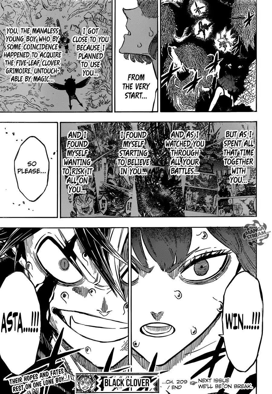 Black Clover, Chapter 209 Please image 12