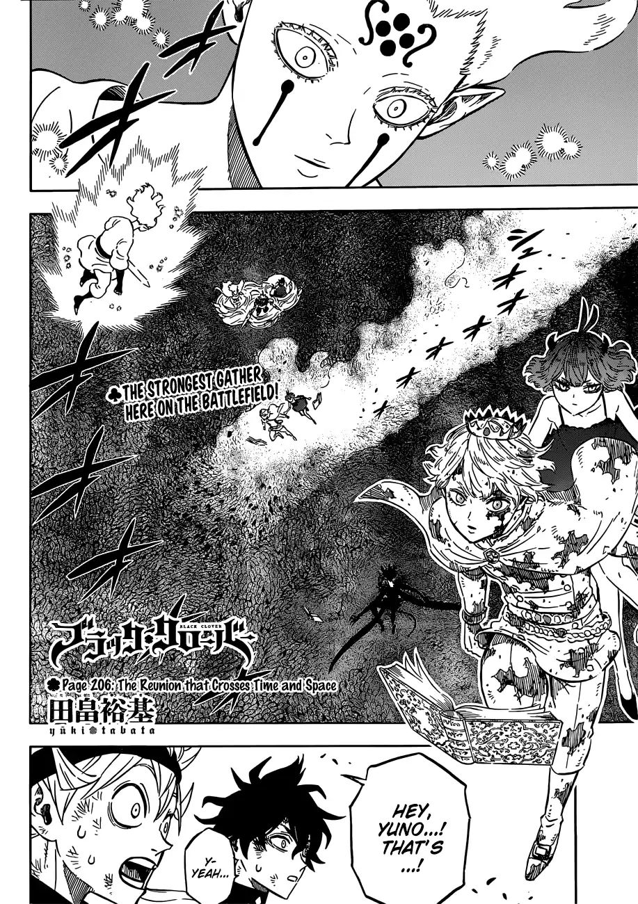 Black Clover, Chapter 206 The Reunion That Crosses Time And Space image 03