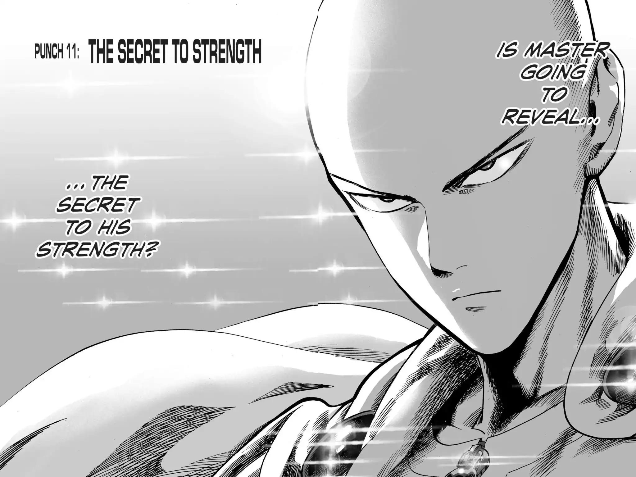One Punch Man, Chapter 11 The Secret To Strength image 02