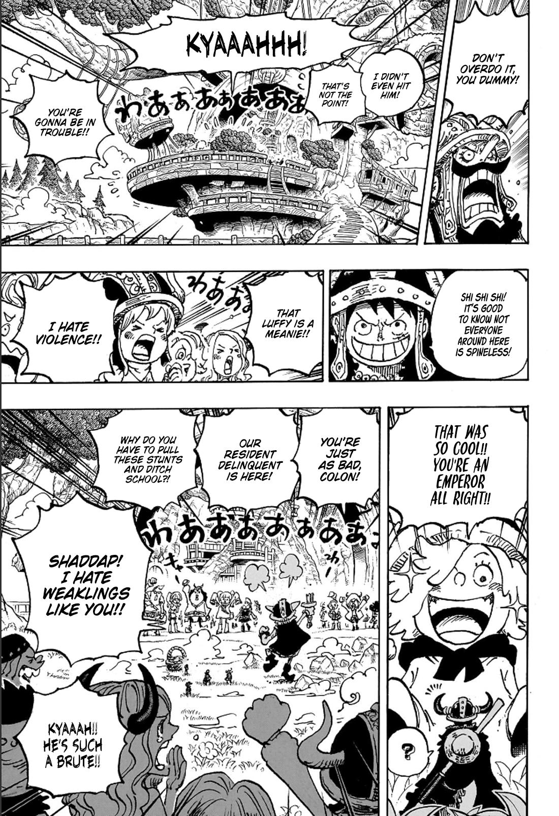 One Piece, Chapter 1135 image 09