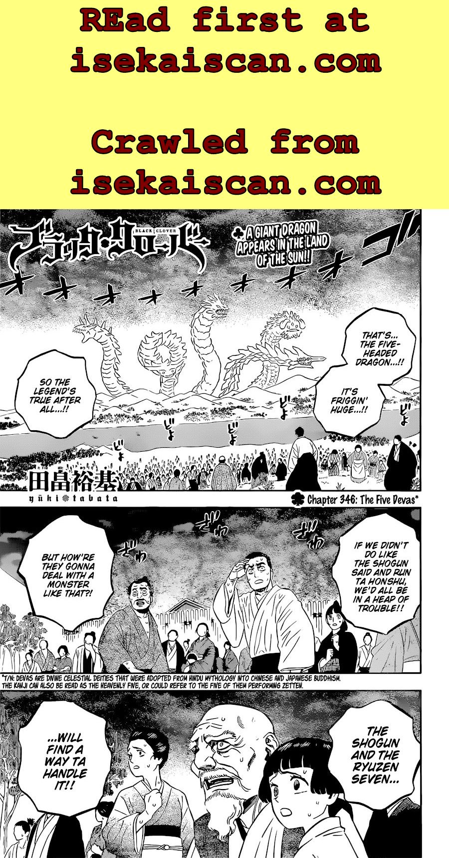 Black Clover, Chapter 346 image 03