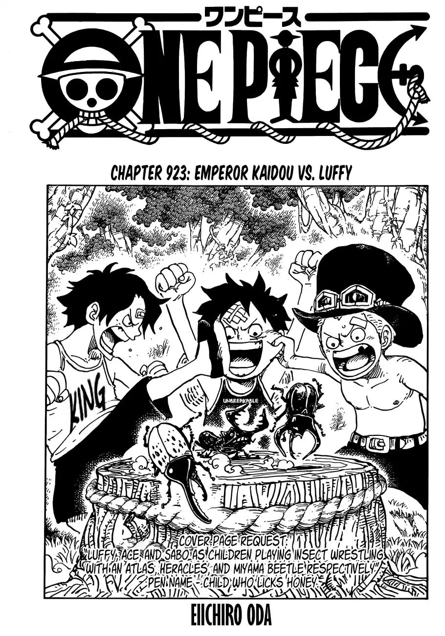 One Piece, chapter 923 image 01