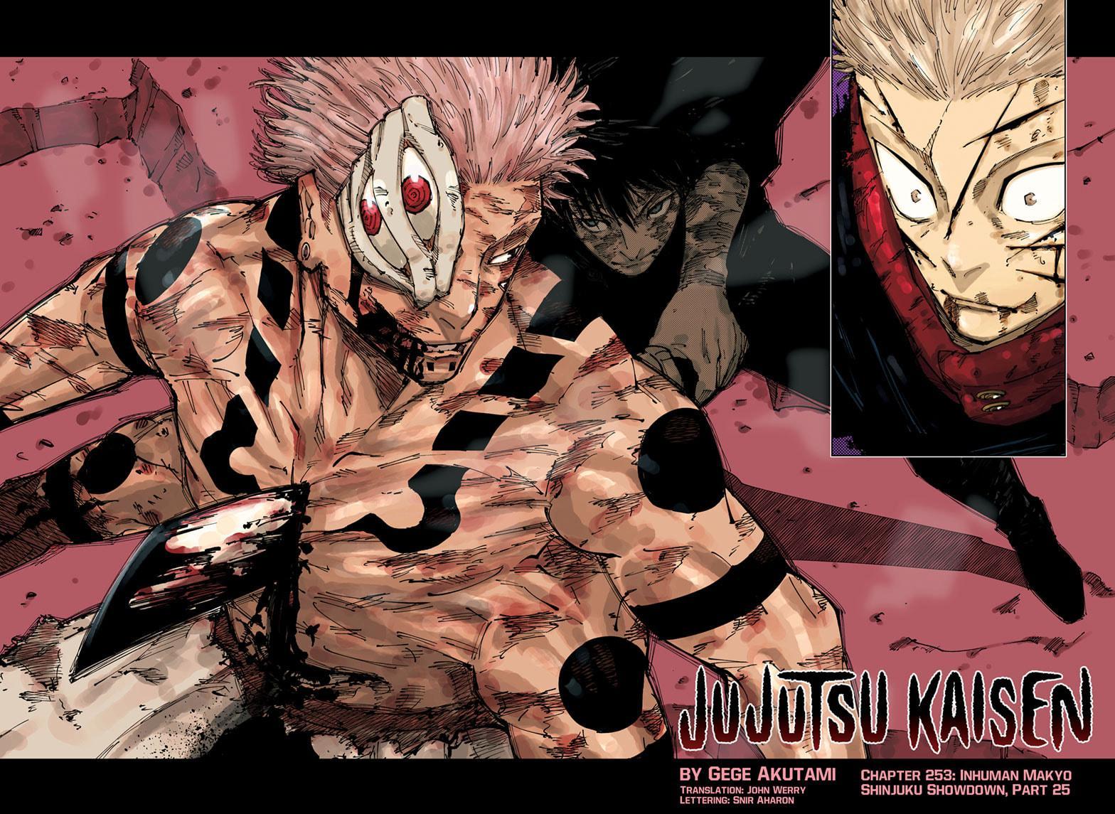 Jujutsu Kaisen, Chapter 253 image 01