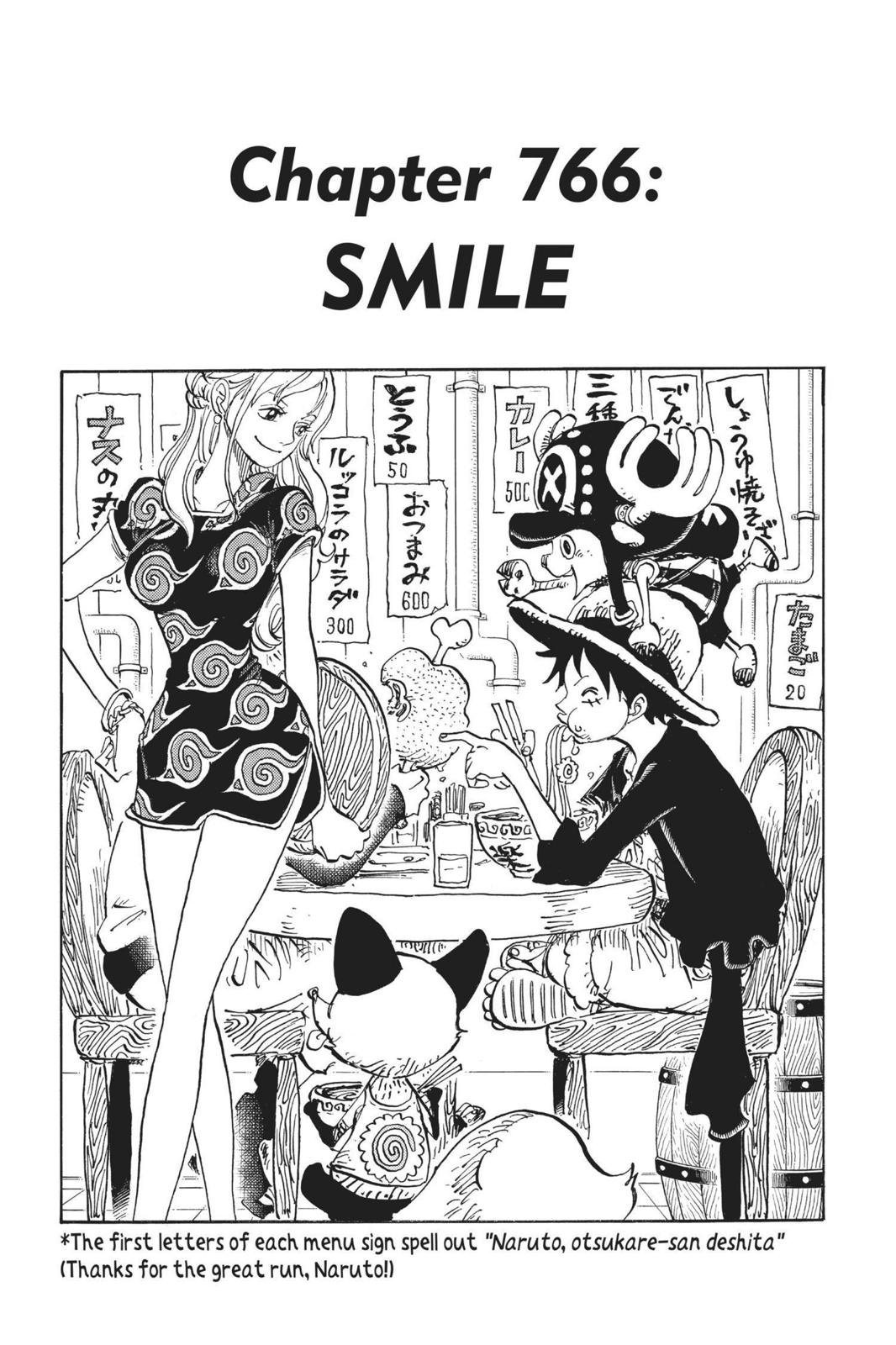 One Piece, Chapter 766 image 01