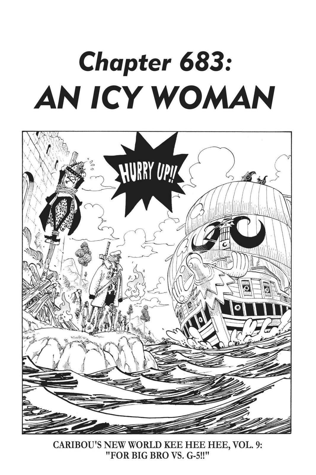 One Piece, Chapter 683 image 01