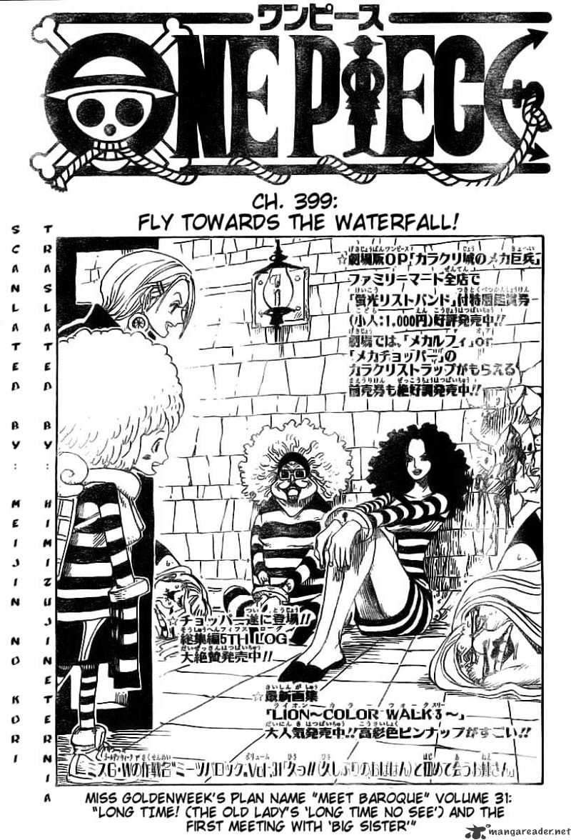 One Piece, chapter 399 image 01