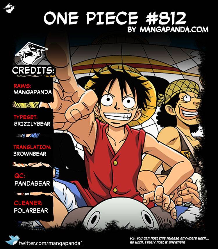One Piece, chapter 812 image 18