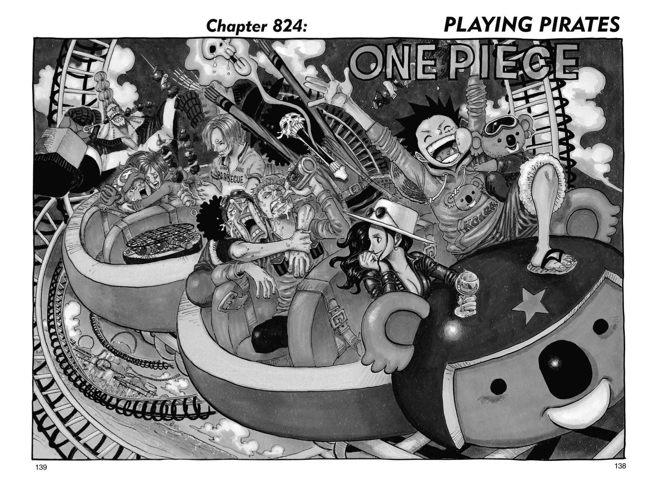 One Piece, Chapter 824 image 01