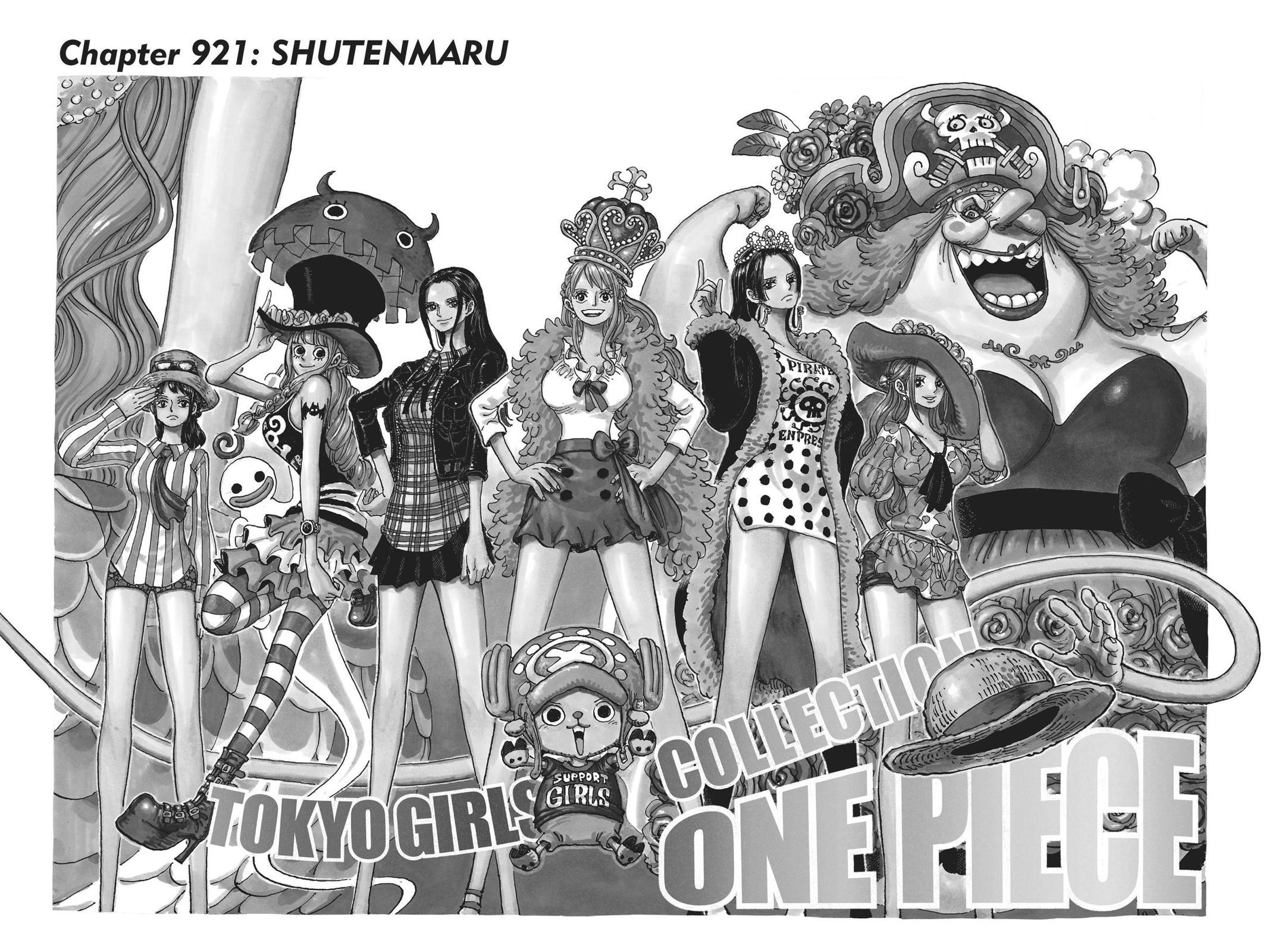 One Piece, Chapter 921 image 01