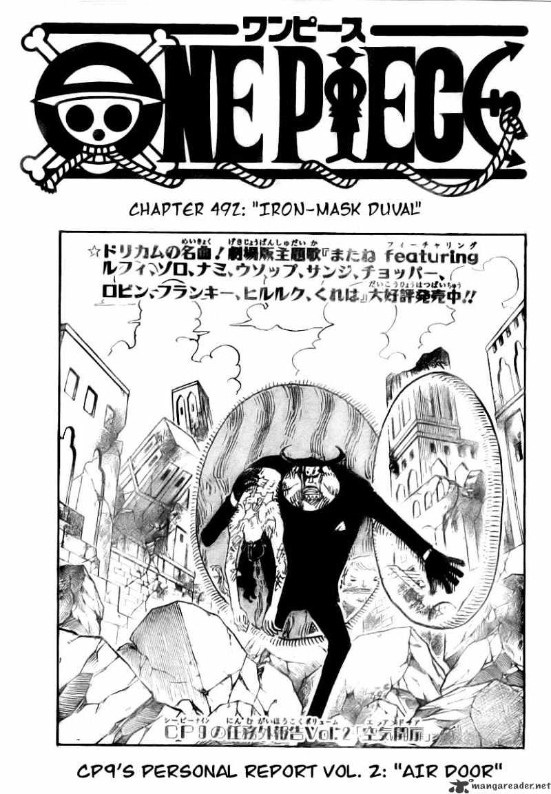 One Piece, chapter 492 image 02