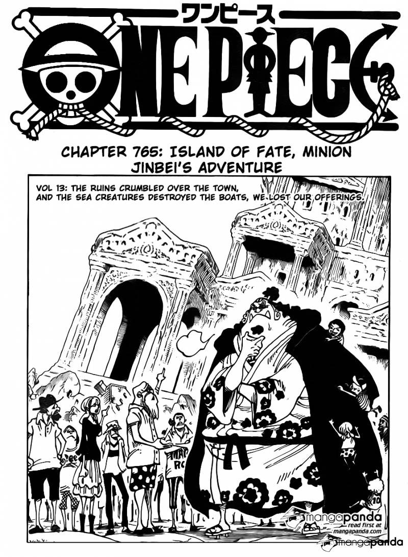 One Piece, chapter 765 image 01