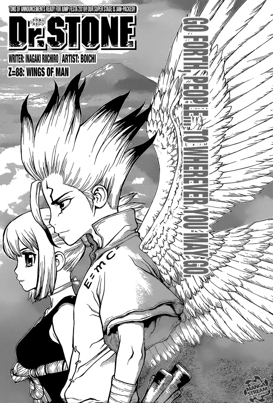 Dr.Stone, Chapter 88 Wings Of Man image 04